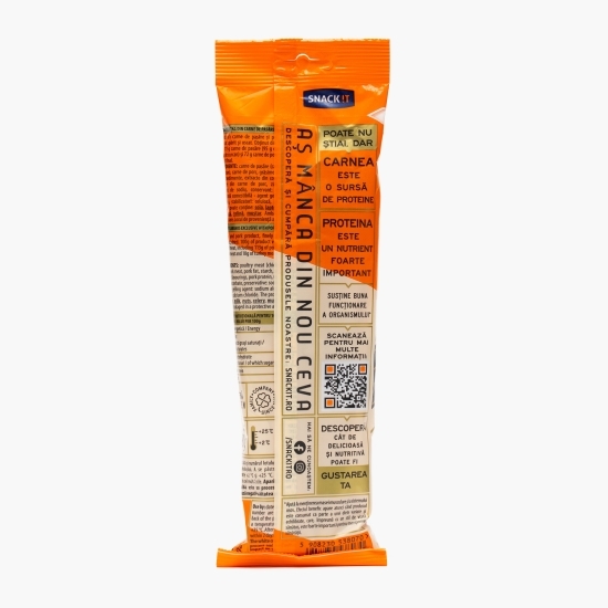 Cârnați sticks de pui, porc și curcan 90g