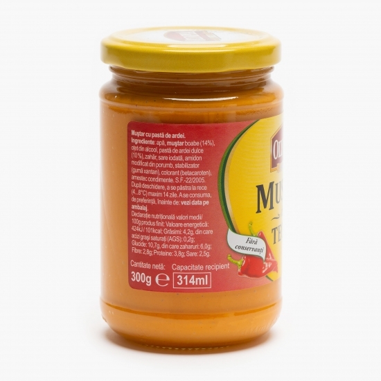 Muștar cu ardei 300g