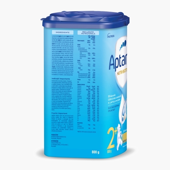 Pachet 4 x Lapte praf NUTRI-BIOTIK 2+, 2-3 ani, Nutricia, 800g