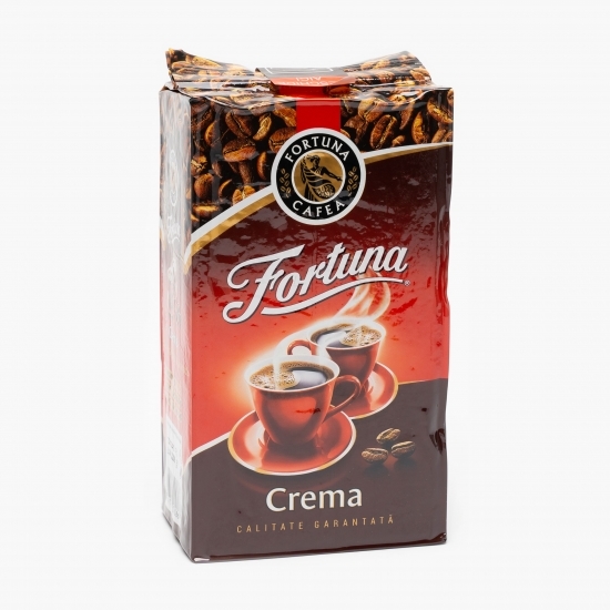 Crema 500g, cafea prăjită și măcinată 