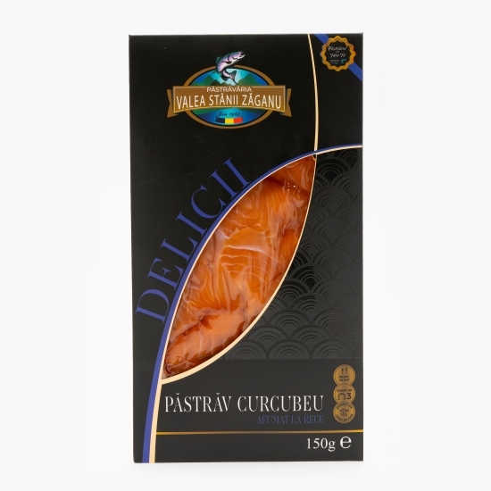 Păstrăv afumat la rece 150g