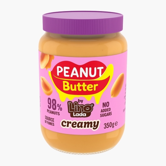 Cremă tartinabilă de arahide Creamy, fără zahăr adăugat 350g