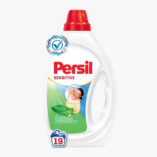 Detergent de rufe lichid Sensitive Gel, 19 spălări, 855ml