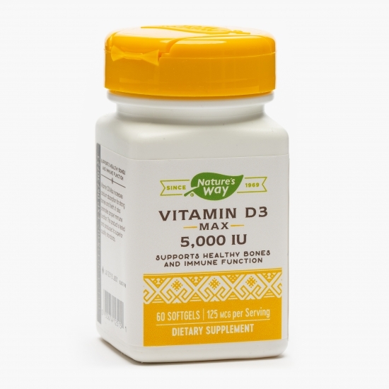 Vitamina D3 5000 UI - 60 capsule 