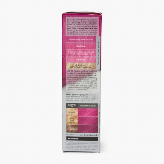 Mască (cremă) colorantă semipermanentă pentru păr M69 magenta GoCrazy 100ml