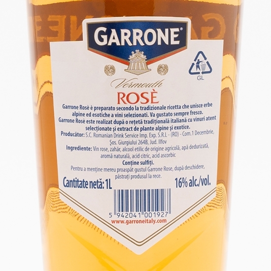Vermut rose 16% alc. 1l