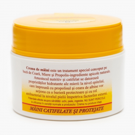Cremă nutritivă de mâini cu miere, propolis și ceară de albine 50ml