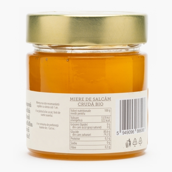 Miere de salcâm crudă eco 270g
