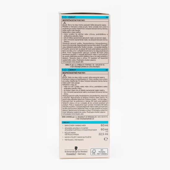 Vopsea de păr permanentă Color 1-0 negru intens 142.5ml