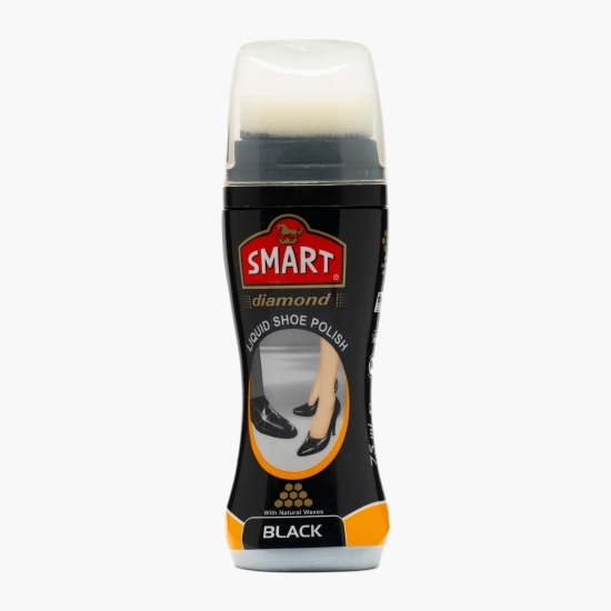 Cremă de pantofi lichidă, negru, 75ml