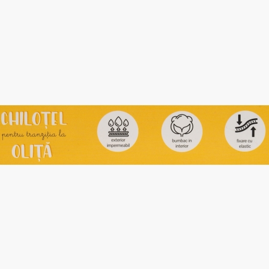 Chiloțel pentru tranziția la oliță, model Vulpe, 9-13kg