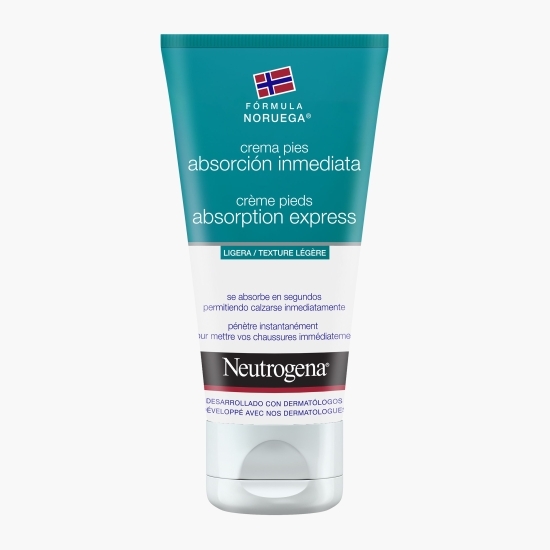 Cremă pentru picioare cu absorbție rapidă 100ml