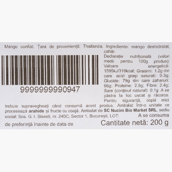 Mango confiat 200g
