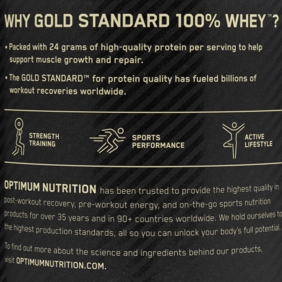 Proteine din zer 100% Whey Gold Standard, aromă vanilie, 300g