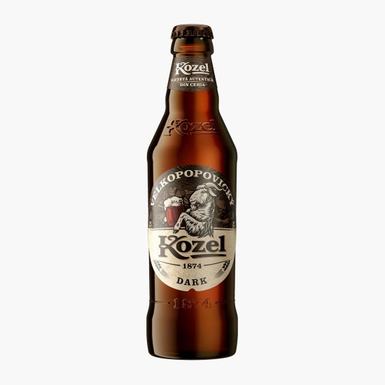Bere neagră (dark) sticlă 0.33l
