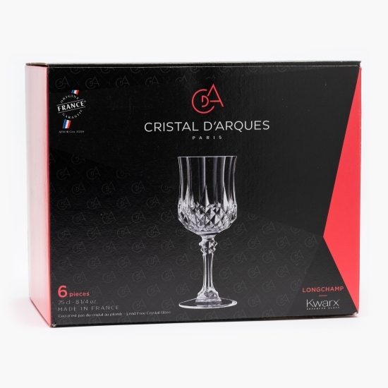 Set pahare pentru vin Longchamp, 6 buc x 250ml