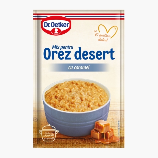 Mix pentru orez desert cu caramel, 96g