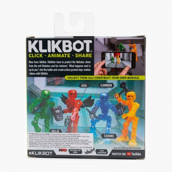 Figurină robot articulat 6+ ani