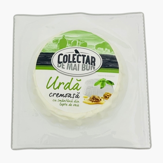 Urdă cremoasă cu smântână din lapte de oaie 200g