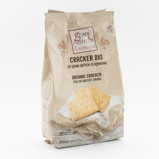 Biscuiți eco din grâu antic sare de cervia și ulei de măsline 200g