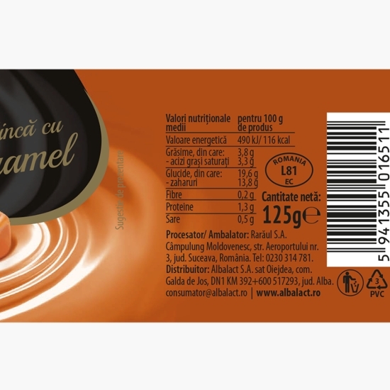 Budincă cu caramel 125g
