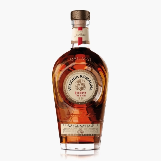 Brandy Tre Botti, 40.8% alc. 0.7l + cutie
