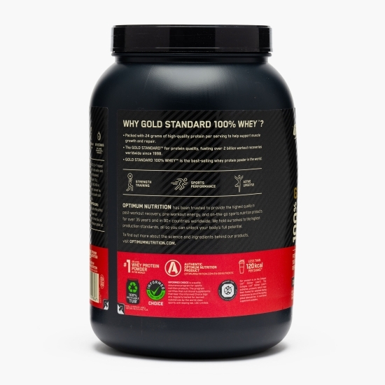 Proteine din zer 100% Whey Gold Standard, aromă ciocolată, 899g 