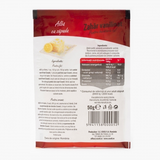 Zahăr vanilinat 50g