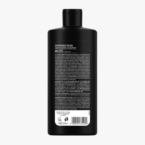 Șampon pentru păr foarte deteriorat Intense Plex 440ml 