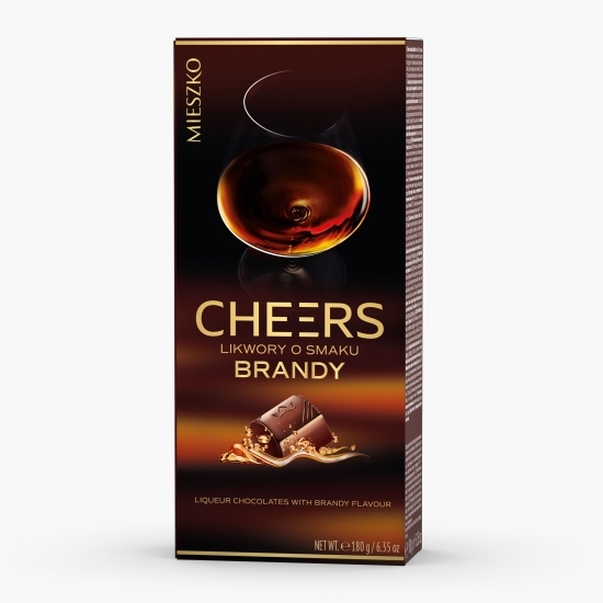 Praline ciocolată cu brandy 180g