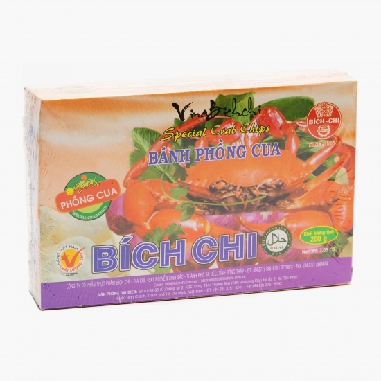 Chipsuri de crab crude 200g