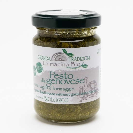 Pesto genovez eco vegan din busuioc 130g