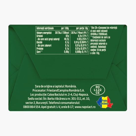 Unt eco 82% grăsime 180g