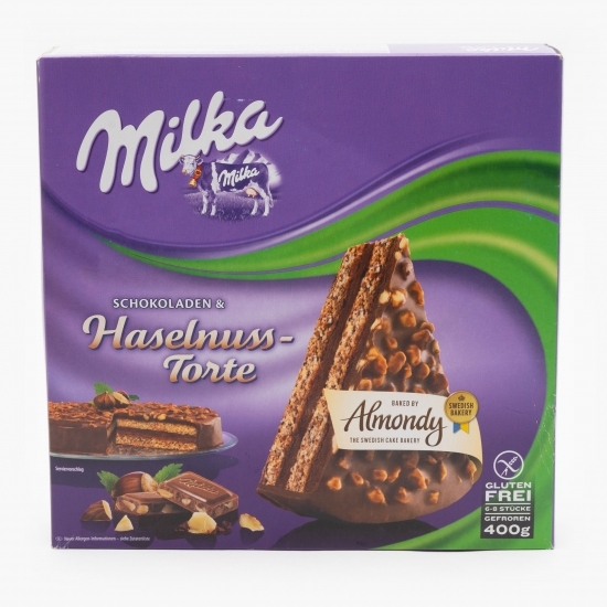 Tort cu ciocolată și alune 400g