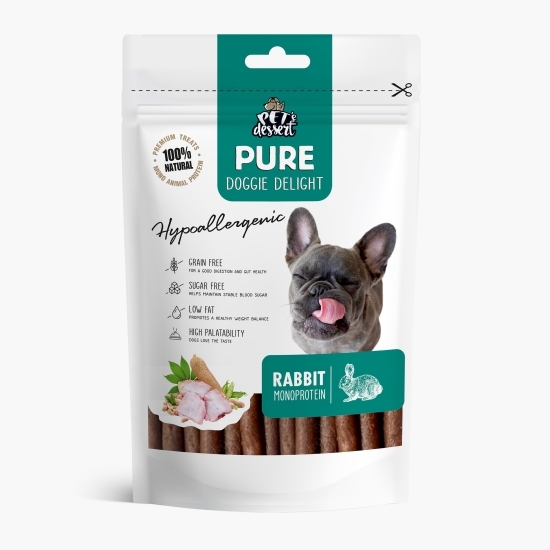 Recompense pentru câini, 80g, cu iepure Rabbit Monoprotein Hypoallergenic
