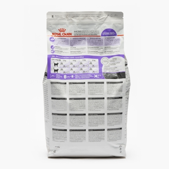 Hrană uscată pentru pisici sterilizate, 4kg