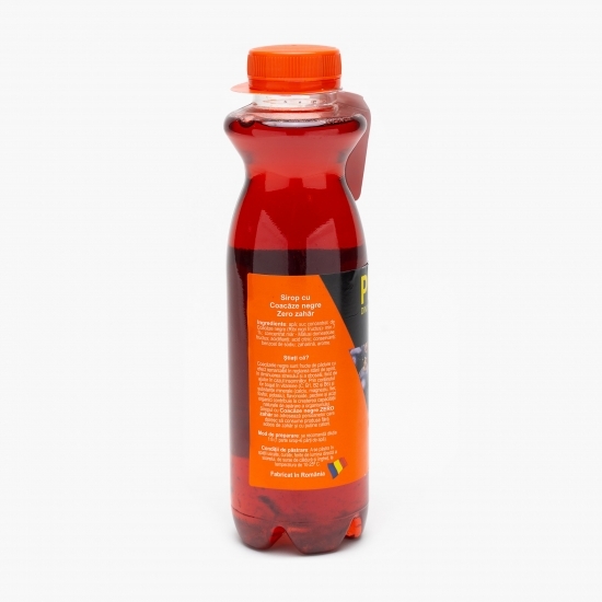 Sirop fără zahăr cu coacăze negre 0.5l