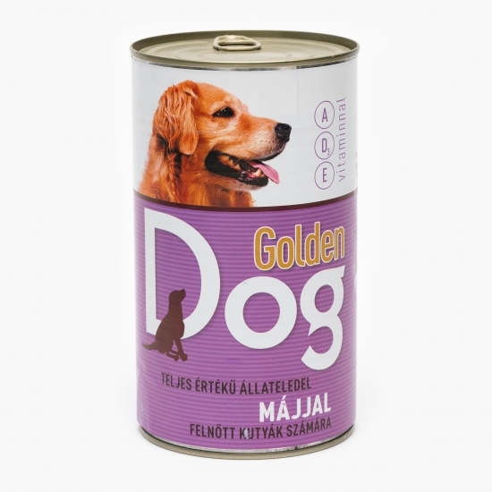 Hrană umedă pentru câini, 1240g, ficat conservă