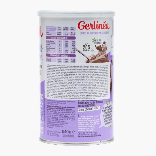 Budincă proteică cu aromă de ciocolată, 18 porții, 540g 