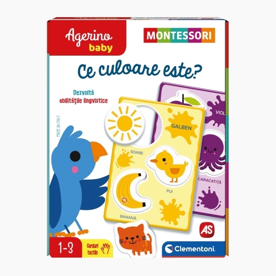 Joc Baby Montessori "Ce culoare este?"