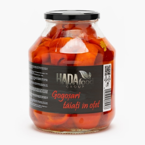 Gogoșari tăiați în oțet 1650g