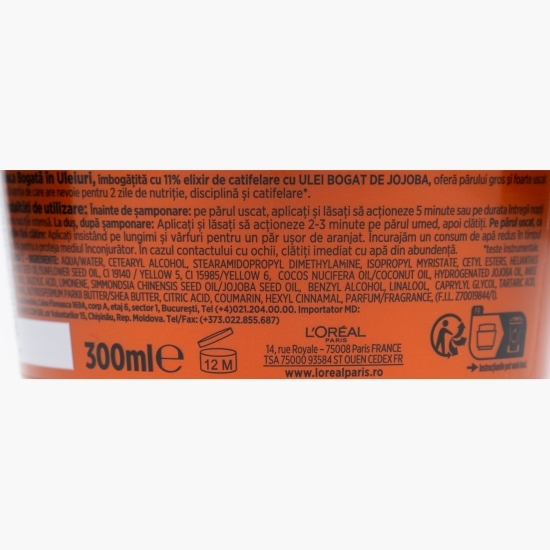 Mască multi utilizări cu ulei de Jojoba pentru păr foarte uscat 300ml