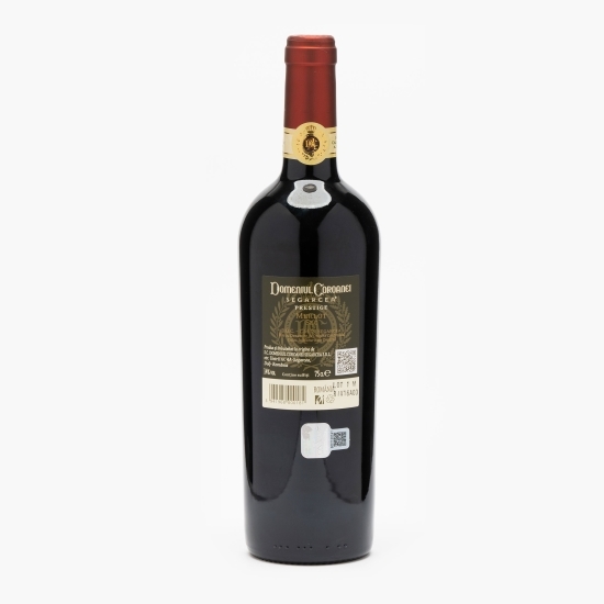 Vin roșu sec Merlot, 14%, 0.75l