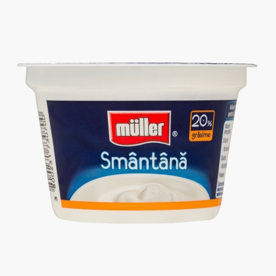 Smântână 20% grăsime 200g