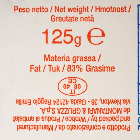 Unt Italia 125g