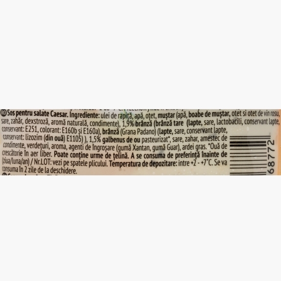 Sos pentru salată Caesar 50ml