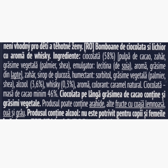 Praline ciocolată cu whisky 180g