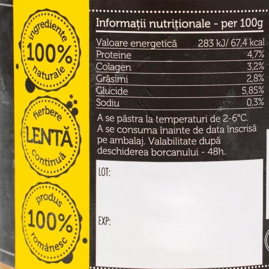 Supă concentrată din oase de pui pentru gătit 314ml