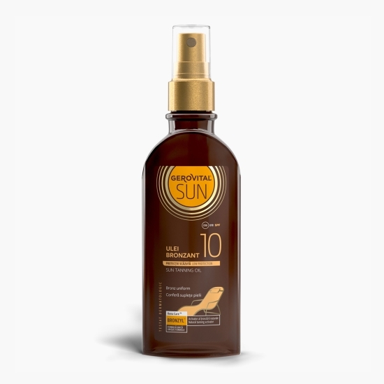 Ulei bronzant cu protecție solară Sun, SPF 10, 150ml