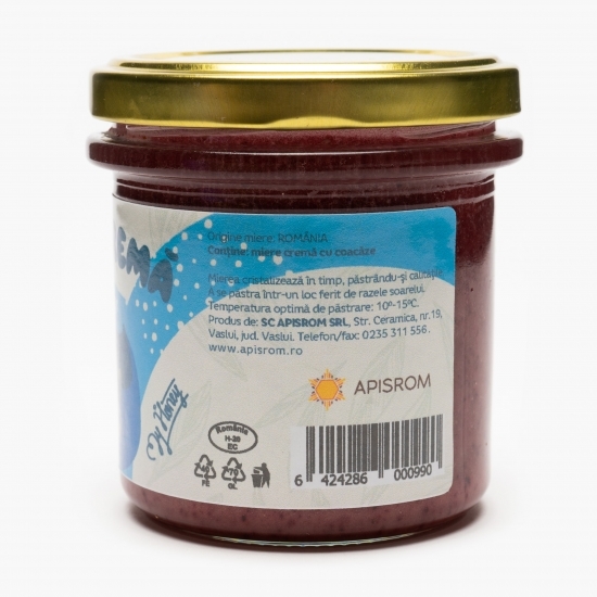 Miere cremă polifloră cu coacăze 200g